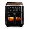 Kép 1/8 - Ariete 4636 Air Fryer Steam forrólevegős sütő, 8 literes,  fekete