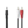 Kép 2/2 - Nedis CAGL22200BK20 Sztereó audiokábel