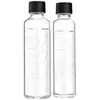 Kép 1/3 - SODAPOP Logan üvegpalack szett (1 x 850 ml  és 1 x 600 ml üveg palack)