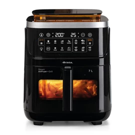 Ariete 4636 Air Fryer Steam forrólevegős sütő, 8 literes,  fekete