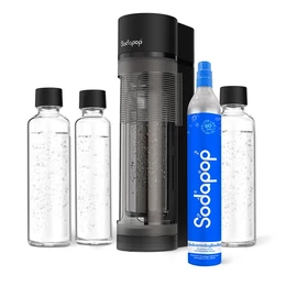 SODAPOP Logan  szódagép + 3 db üvegpalack és 1 db CO2 patron  