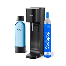 SODAPOP Joy Eco szódagép + 1 db 850 ml-es műanyag palack és 1 db CO2 patron