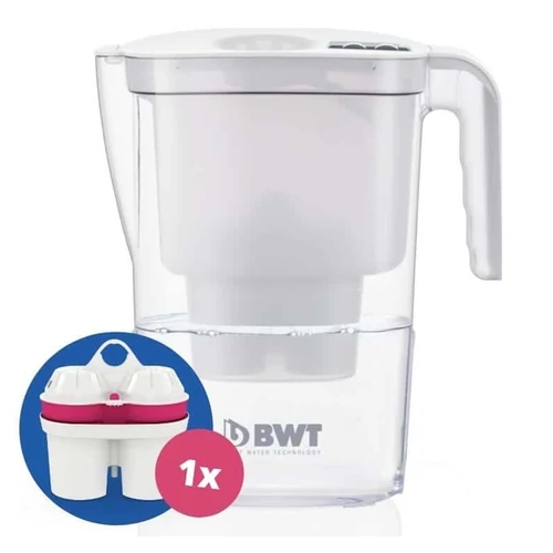 BWT Vida manuális vízszűrő kancsó, 2,6 liter, fehér