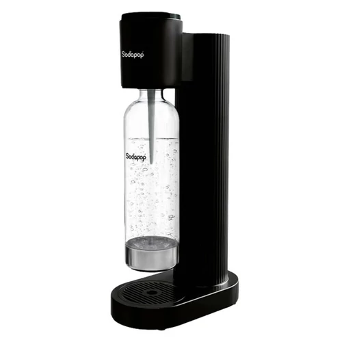 SODAPOP Cooper szódagép + 1 db 850 ml-es műanyag palack, fekete